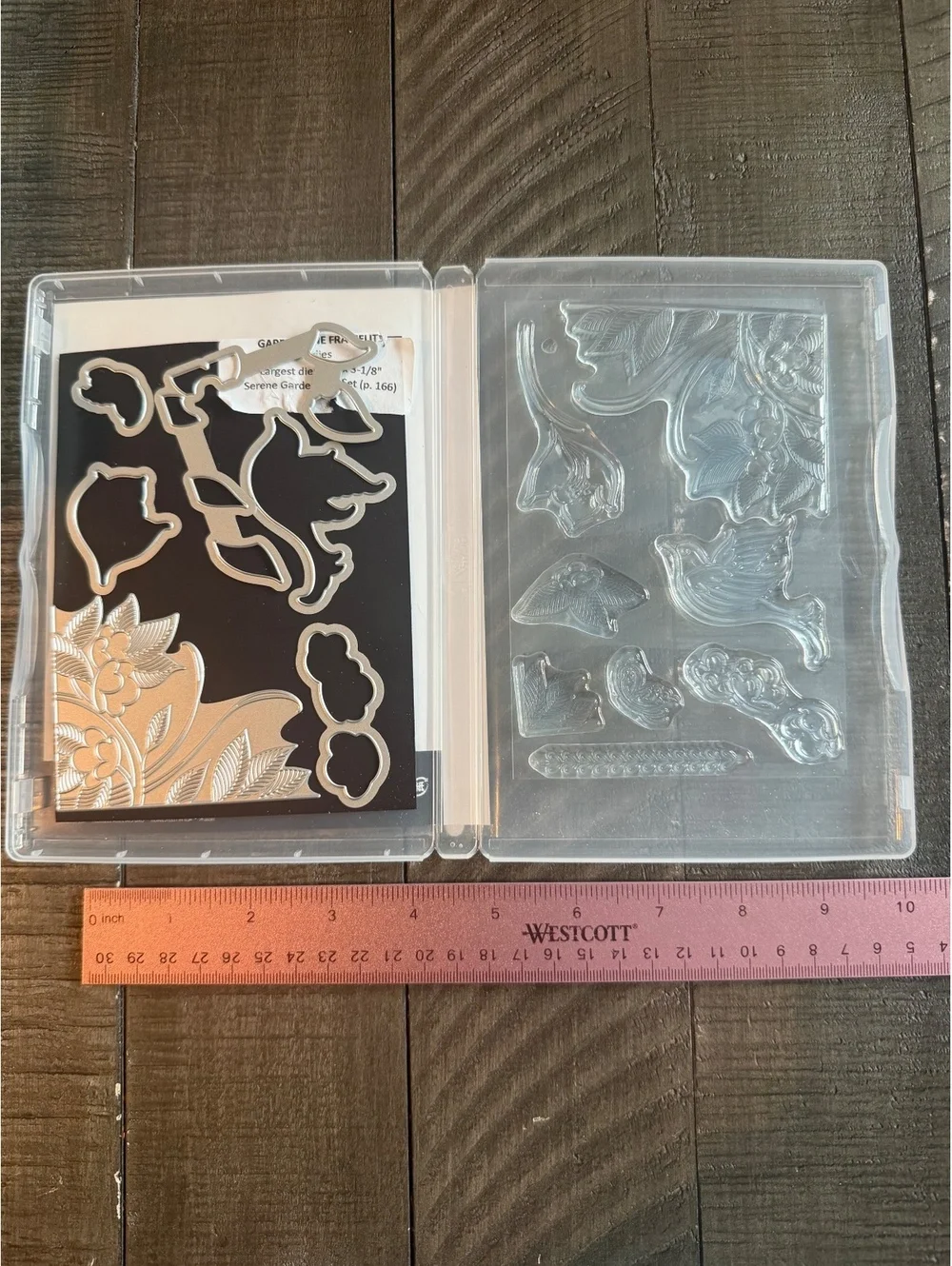 Stampin’ Up Serene Garden stamp set with die cuts